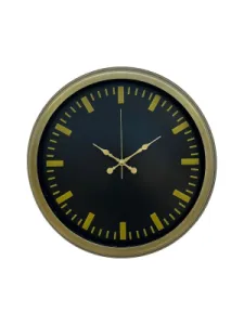 Retro Görünümlü Eskitme Metal Duvar Saati 40 cm · Model 4088E