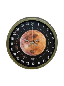 Göstergeli Eskitme Metal Duvar Saati 40 cm · Model 4095E