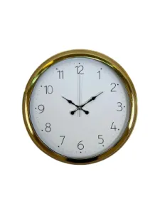 Gold Metal Duvar Saati 40 cm · Model 4004G