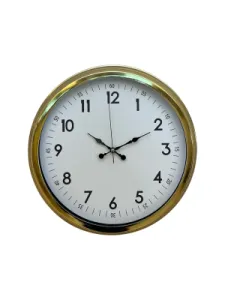 Gold Metal Duvar Saati 40 cm · Model 4005G