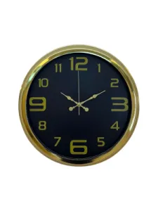 Gold Metal Duvar Saati 40 cm · Model 4010G