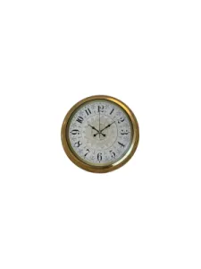 Gold Metal Duvar Saati 40 cm · Model 4017G
