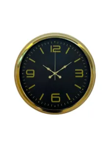 Gold Metal Duvar Saati 40 cm · Model 4044G