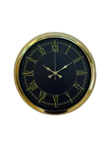 Gold Metal Duvar Saati 40 cm · Model 4072G