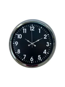 Krom Metal Duvar Saati 40 cm · Model 4031K