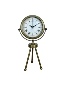 Roma Rakamlı Eskitme Metal Masa Saati 45 x 26 cm · Model MT-2056E