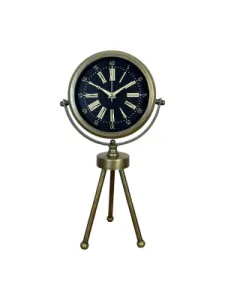 Eskitme Metal Masa Saati 45 x 26 cm · Model MT-2058E