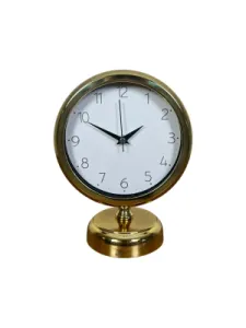 Retro Görünümlü Eskitme Metal Masa Saati 25 x 20 cm · Model MS-2004E
