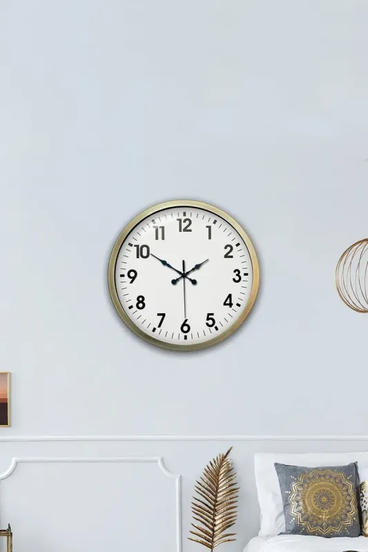 Eskitme Metal Duvar Saati 40 cm · Model 4001E
