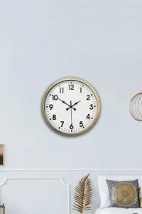 Eskitme Metal Duvar Saati 40 cm · Model 4001E