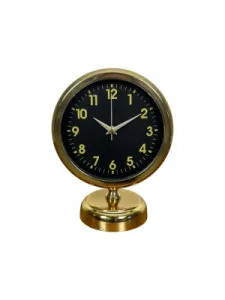Gold Metal Masa Saati 25 x 20 cm · Model MS-2023G