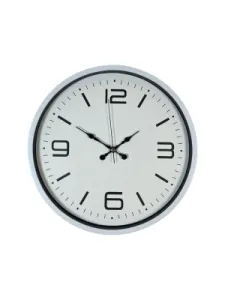 Beyaz Plastik Duvar Saati 36 cm · Model PP-3608W