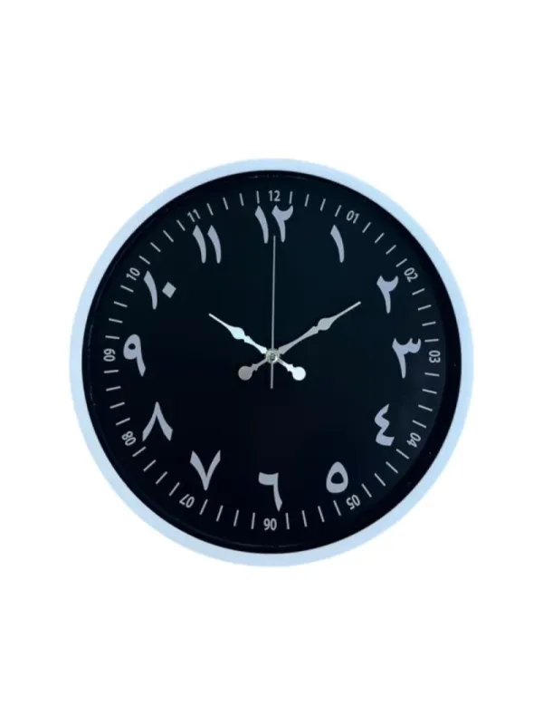 Beyaz Plastik Duvar Saati 36 cm · Model PP-3692W
