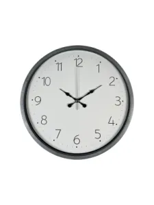 Gri Plastik Duvar Saati 36 cm · Model PP-3604K