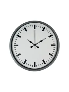 Gri Plastik Duvar Saati 36 cm · Model PP-3689K