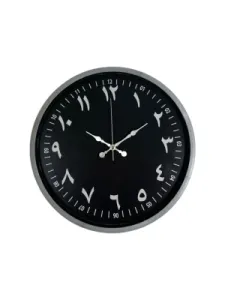 Gri Plastik Duvar Saati 36 cm · Model PP-3692K