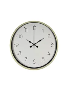 Krem Plastik Duvar Saati 36 cm · Model PP-3604X