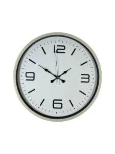 Krem Plastik Duvar Saati 36 cm · Model PP-3608X