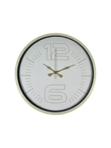 Krem Plastik Duvar Saati 36 cm · Model PP-3648X