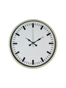 Krem Plastik Duvar Saati 36 cm · Model PP-3689X