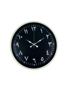 Krem Plastik Duvar Saati 36 cm · Model PP-3692X