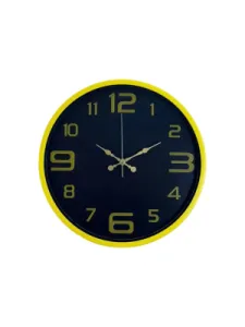 Sarı Plastik Duvar Saati 36 cm · Model PP-3610Y