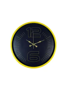 Sarı Plastik Duvar Saati 36 cm · Model PP-3612Y