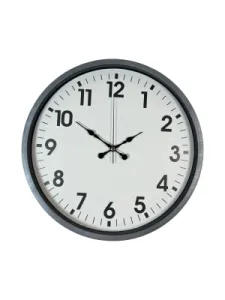 Gri Plastik Duvar Saati 36 cm · Model PP-3601K