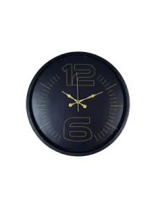 Siyah Plastik Duvar Saati 36 cm · Model PP-3612B