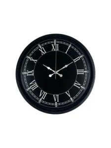 Siyah Plastik Duvar Saati 36 cm · Model PP-3651B