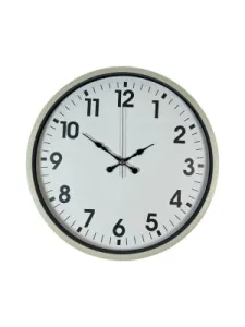 Krem Plastik Duvar Saati 36 cm · Model PP-3601X