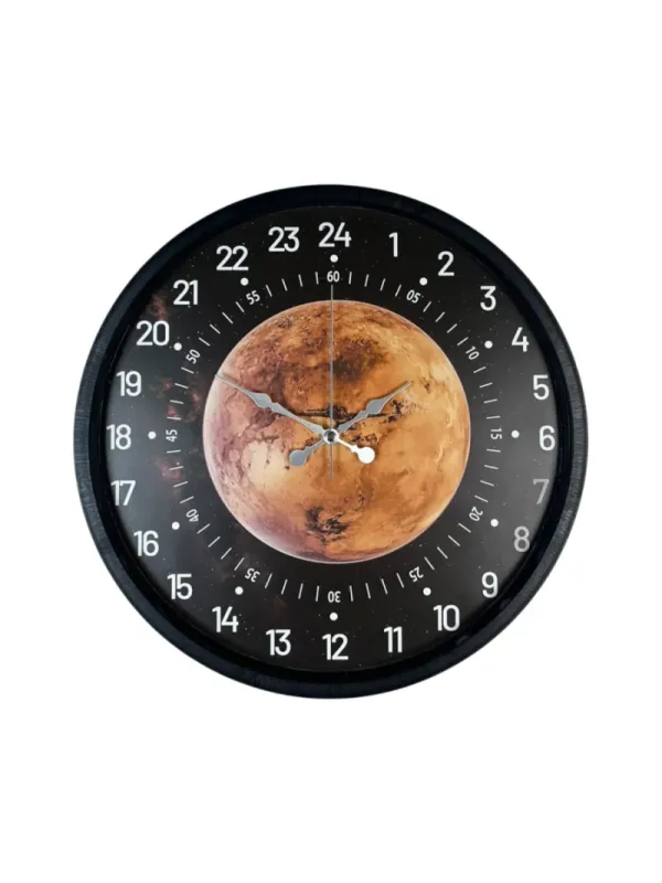 Göstergeli Siyah Plastik Duvar Saati 36 cm · Model PP-3695B