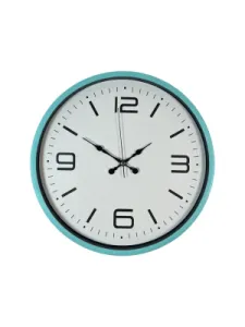 Turkuaz Plastik Duvar Saati 36 cm · Model PP-3608T