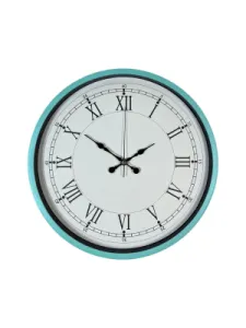 Turkuaz Plastik Duvar Saati 36 cm · Model PP-3655T