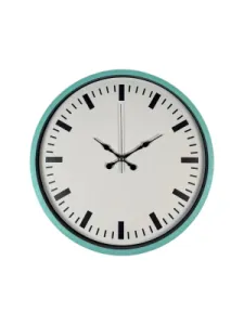 Turkuaz Plastik Duvar Saati 36 cm · Model PP-3689T