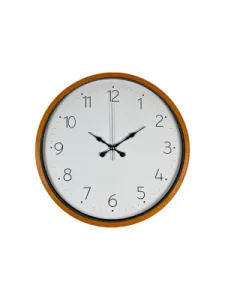 Turuncu Plastik Duvar Saati 36 cm · Model PP-3604O