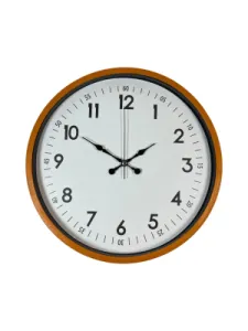 Turuncu Plastik Duvar Saati 36 cm · Model PP-3605O