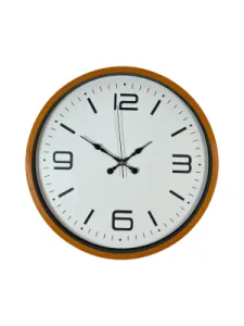 Turuncu Plastik Duvar Saati 36 cm · Model PP-3608O