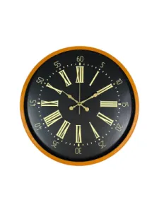 Turuncu Plastik Duvar Saati 36 cm · Model PP-3658O