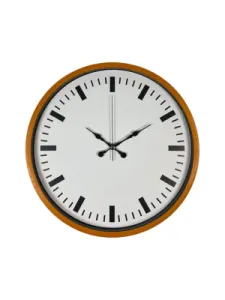 Turuncu Plastik Duvar Saati 36 cm · Model PP-3689O