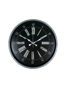 Gri Plastik Duvar Saati 36 cm · Model PP-3659K