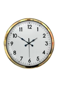 Gold Metal Duvar Saati 52 cm · Model 5205G