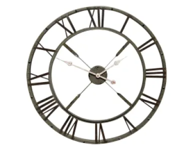 Eskitme Metal Duvar Saati 73 cm · Model 7301E