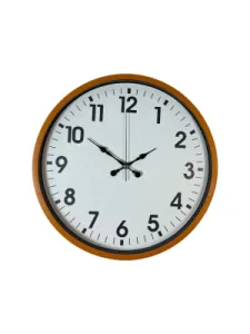 Turuncu Plastik Duvar Saati 36 cm · Model PP-3601O