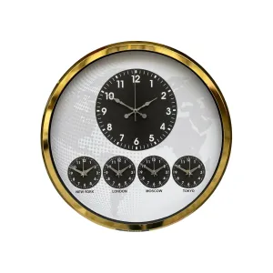 Gold Metal Dünya Saati 52 cm · Model DS-5231G