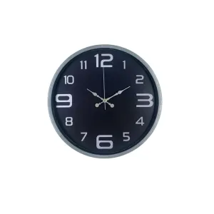 Gri Plastik Duvar Saati 36 cm · Model PP-3609K