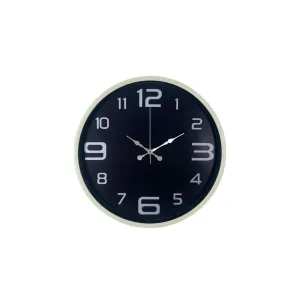Krem Plastik Duvar Saati 36 cm · Model PP-3609X