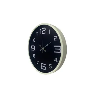 Krem Plastik Duvar Saati 36 cm · Model PP-3609X