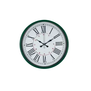 Yeşil Plastik Duvar Saati 36 cm · Model PP-3652L