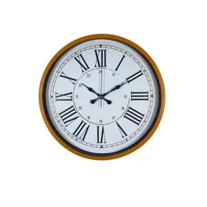 Turuncu Plastik Duvar Saati 36 cm · Model PP-3652O